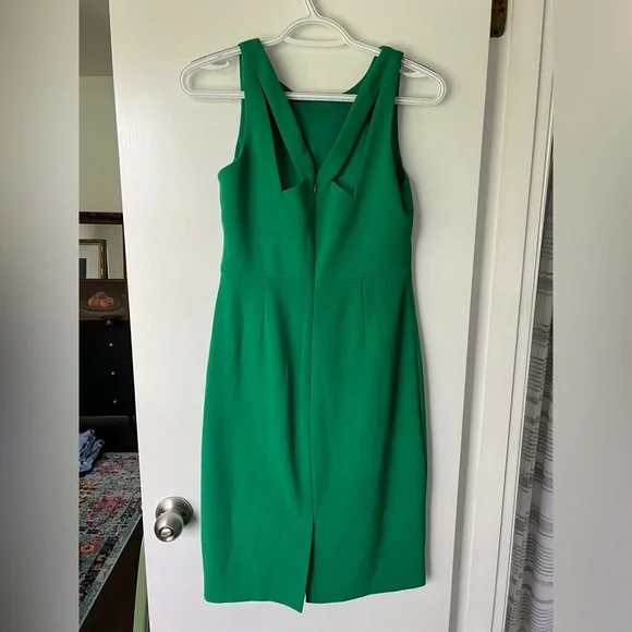 Vince Camuto Green Dress Size 4 - Picture 2 of 5